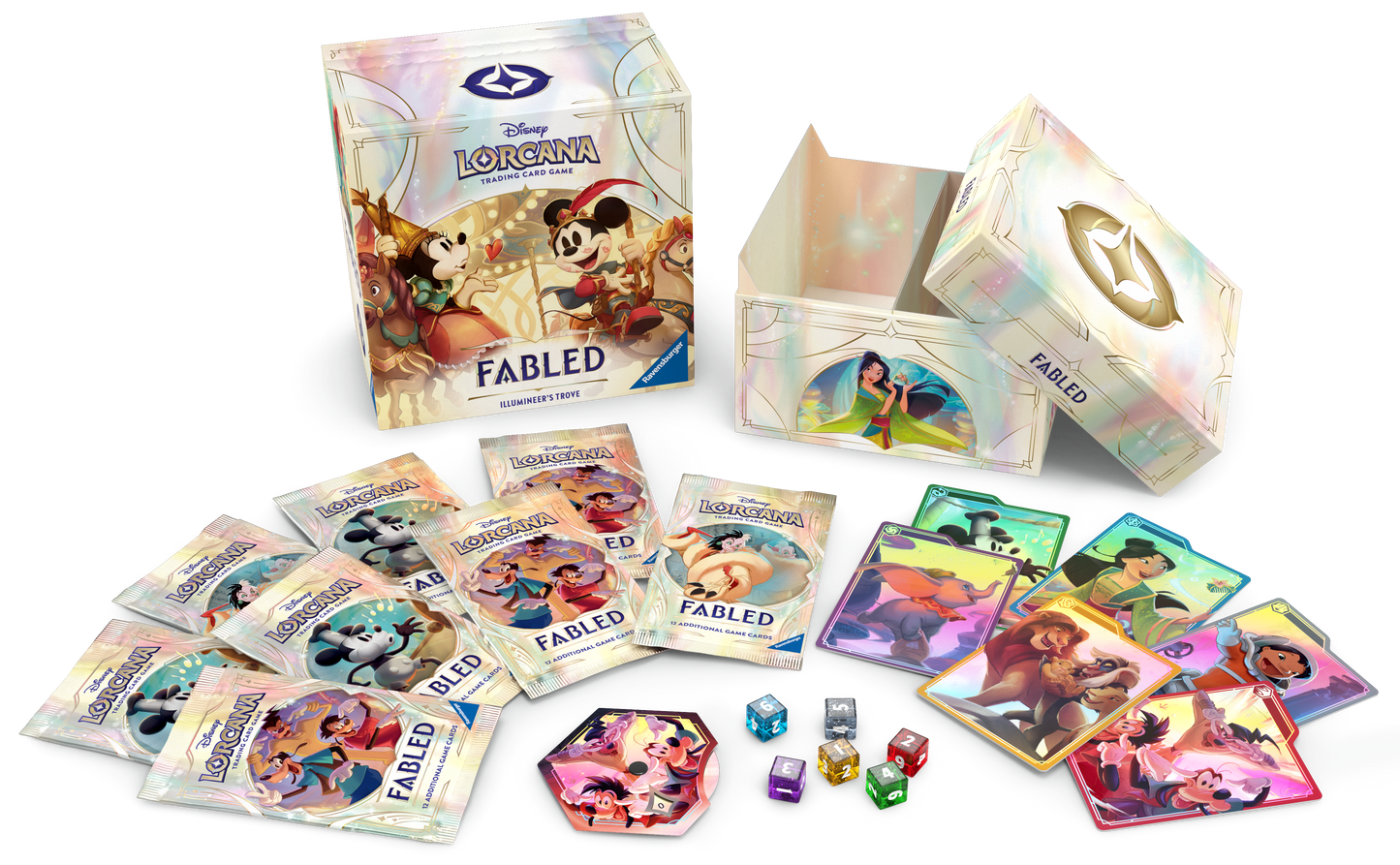 2025 Disney Lorcana Fabled Illumineer’s Trove