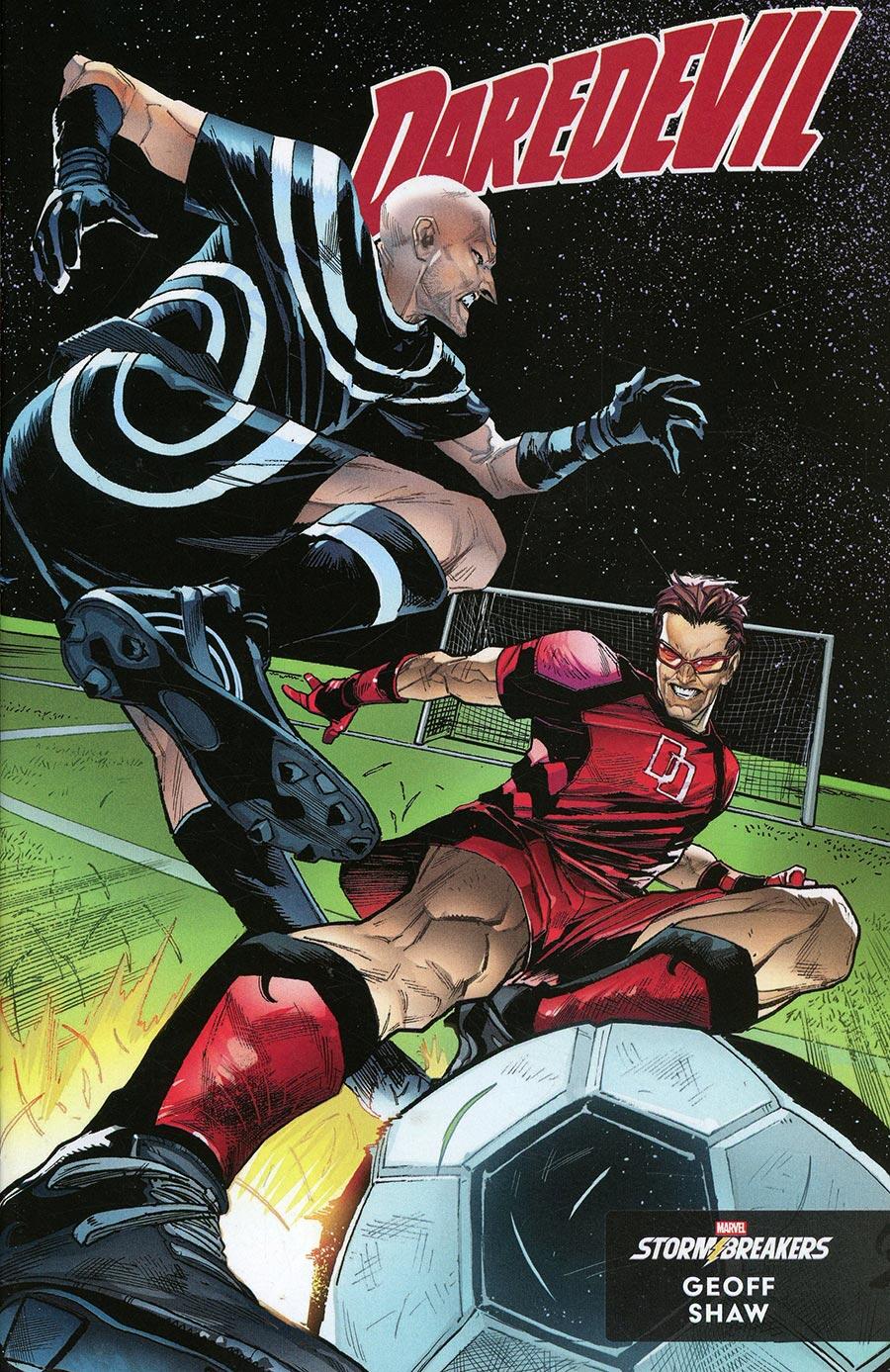 Daredevil #4 Geoff Shaw Marvel Soccer Variant