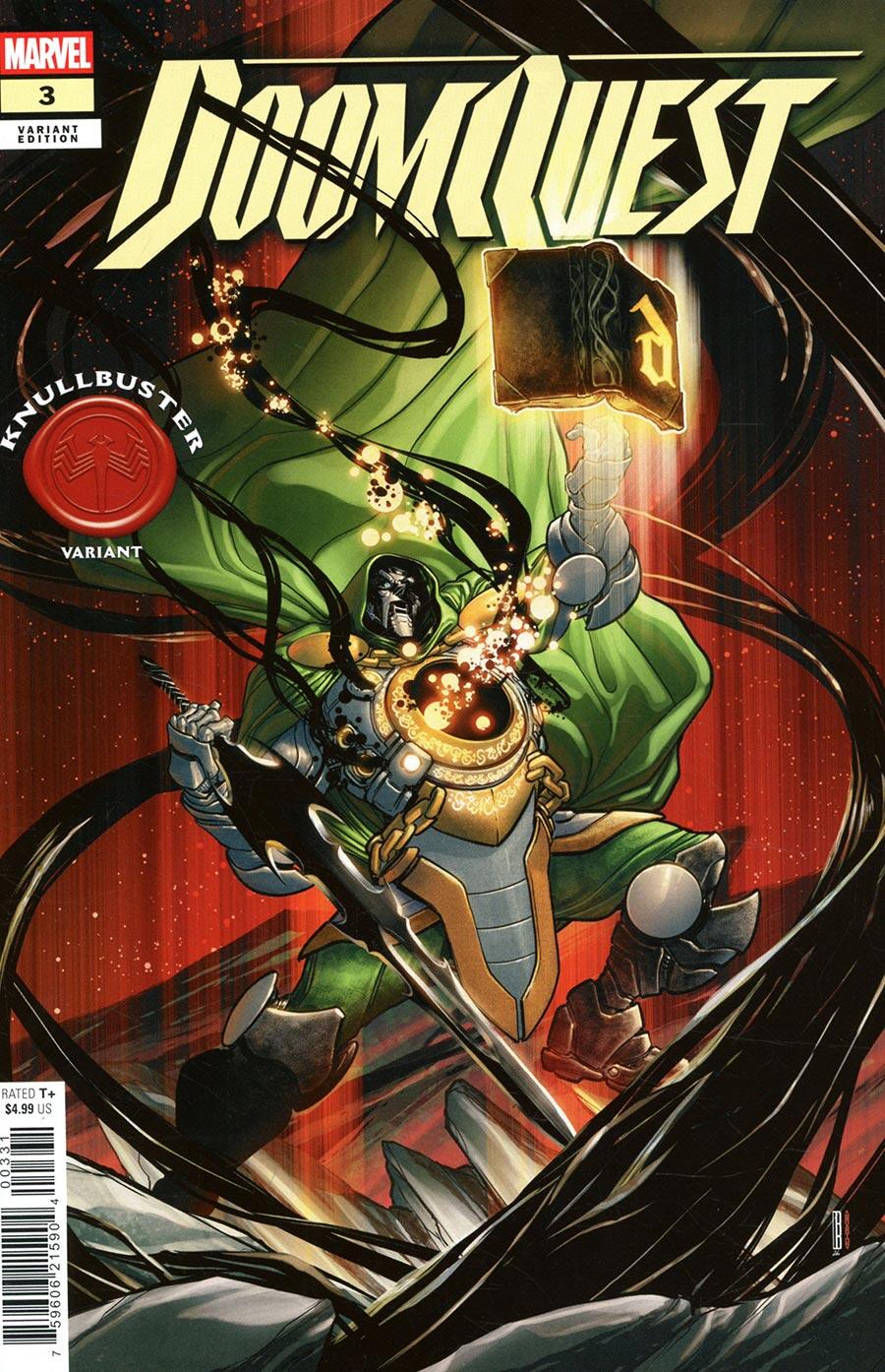Doomquest #3 David Baldeon Knullbuster Variant