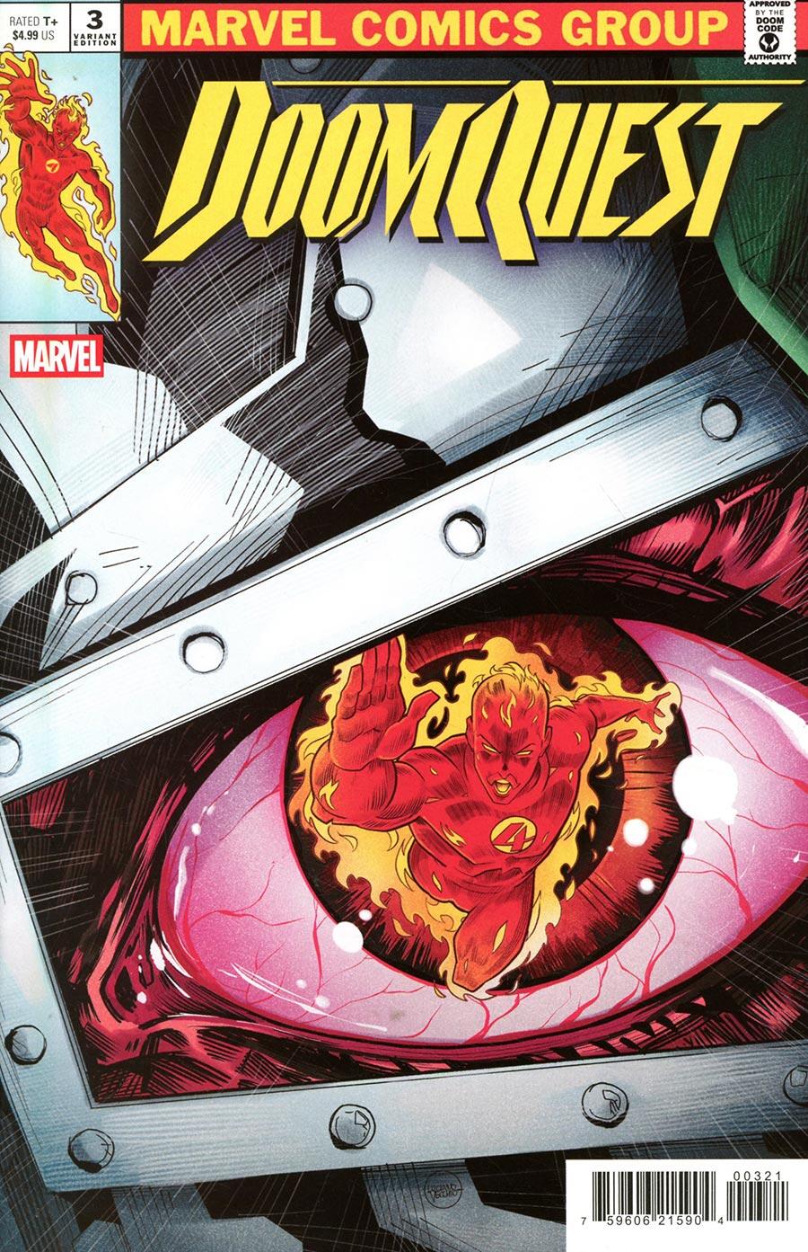 Doomquest #3 Luciano Vecchio Homage Variant