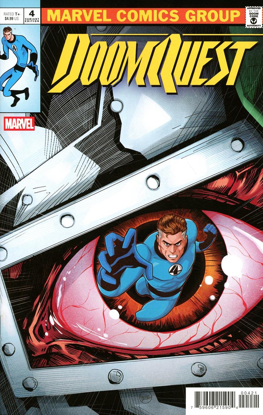 Doomquest #4 Luciano Vecchio Homage Variant