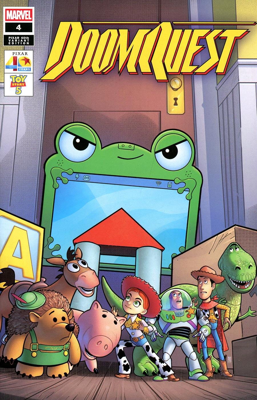 Doomquest #4 Paco Medina Pixar 40 Th Variant