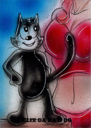 2023 5finity Felix Da Kat:  OG Sketch Card Bianca Thompson
