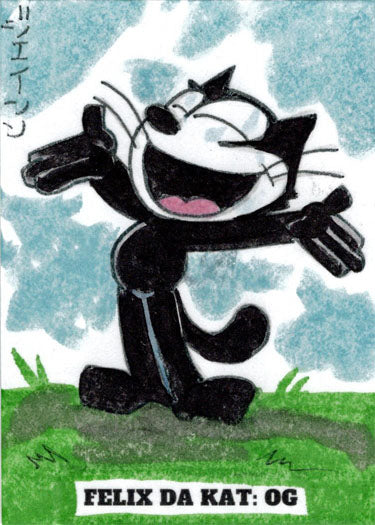 2023 5finity Felix Da Kat:  OG Sketch Card Jason Montoya V1