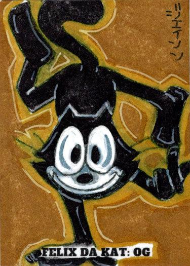 2023 5finity Felix Da Kat:  OG Sketch Card Jason Montoya V2