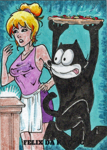 2023 5finity Felix Da Kat:  OG Sketch Card Limuel Pinzon V2