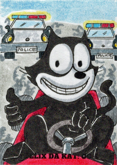 2023 5finity Felix Da Kat:  OG Sketch Card Limuel Pinzon V3