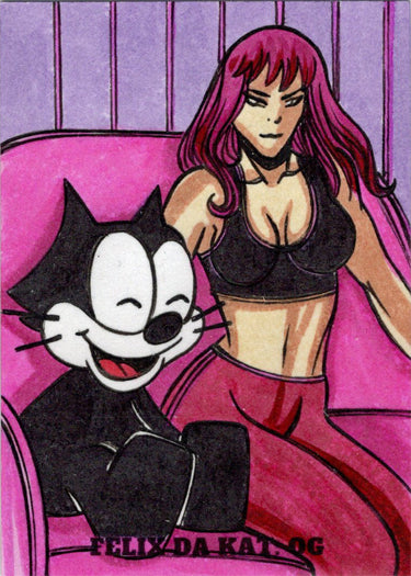 2023 5finity Felix Da Kat: OG Sketch Card Ulisses Gabriel V2