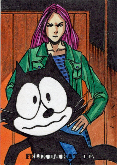 2023 5finity Felix Da Kat:  OG Sketch Card Ulisses Gabriel V8