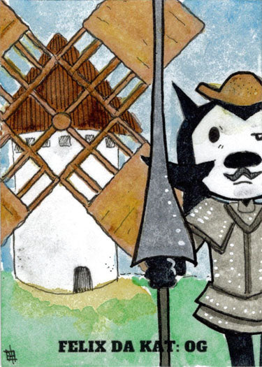 2023 5finity Felix Da Kat:  OG Sketch Card j(ay) V2