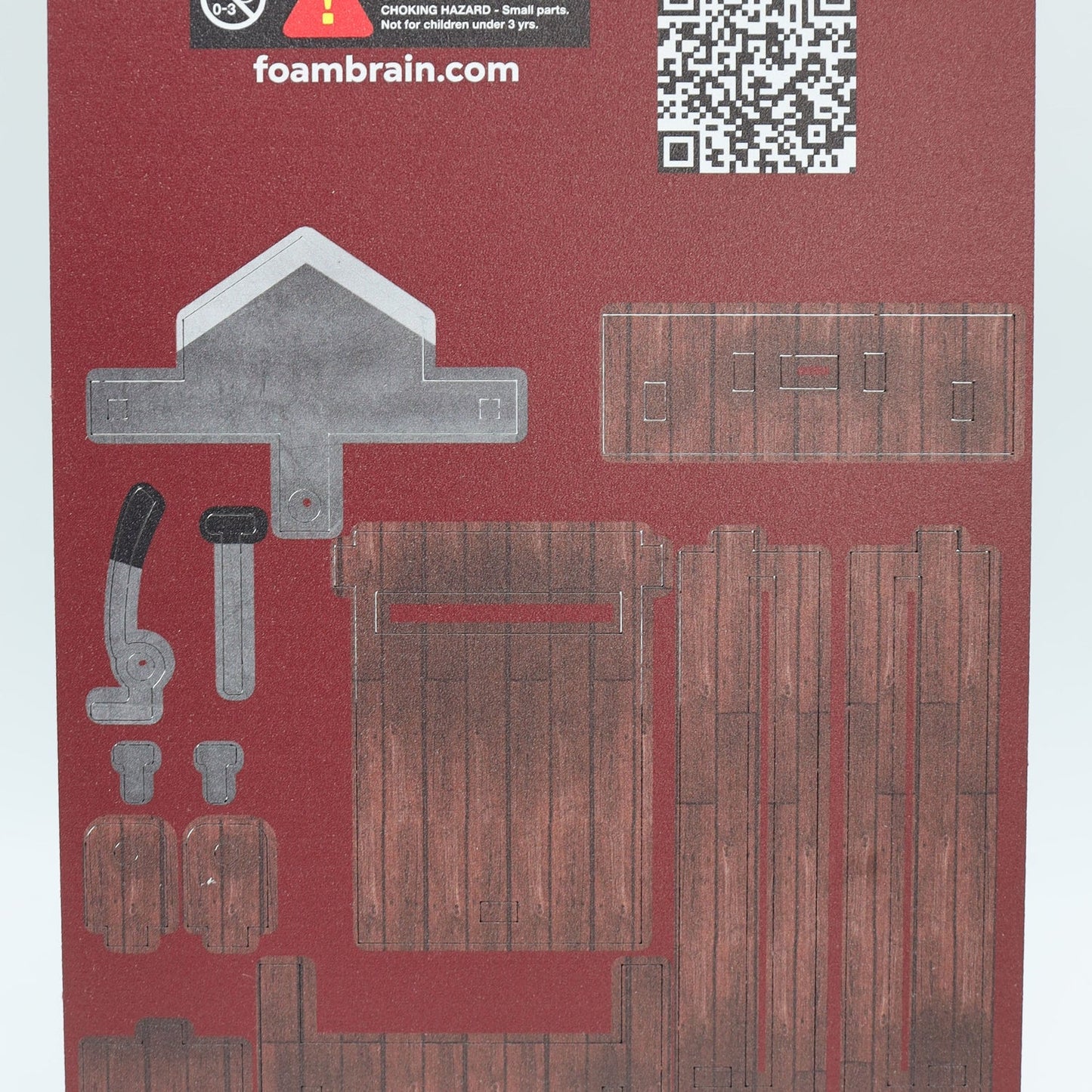 Foam Brain Flat Pack Toys: Dice Guillotine