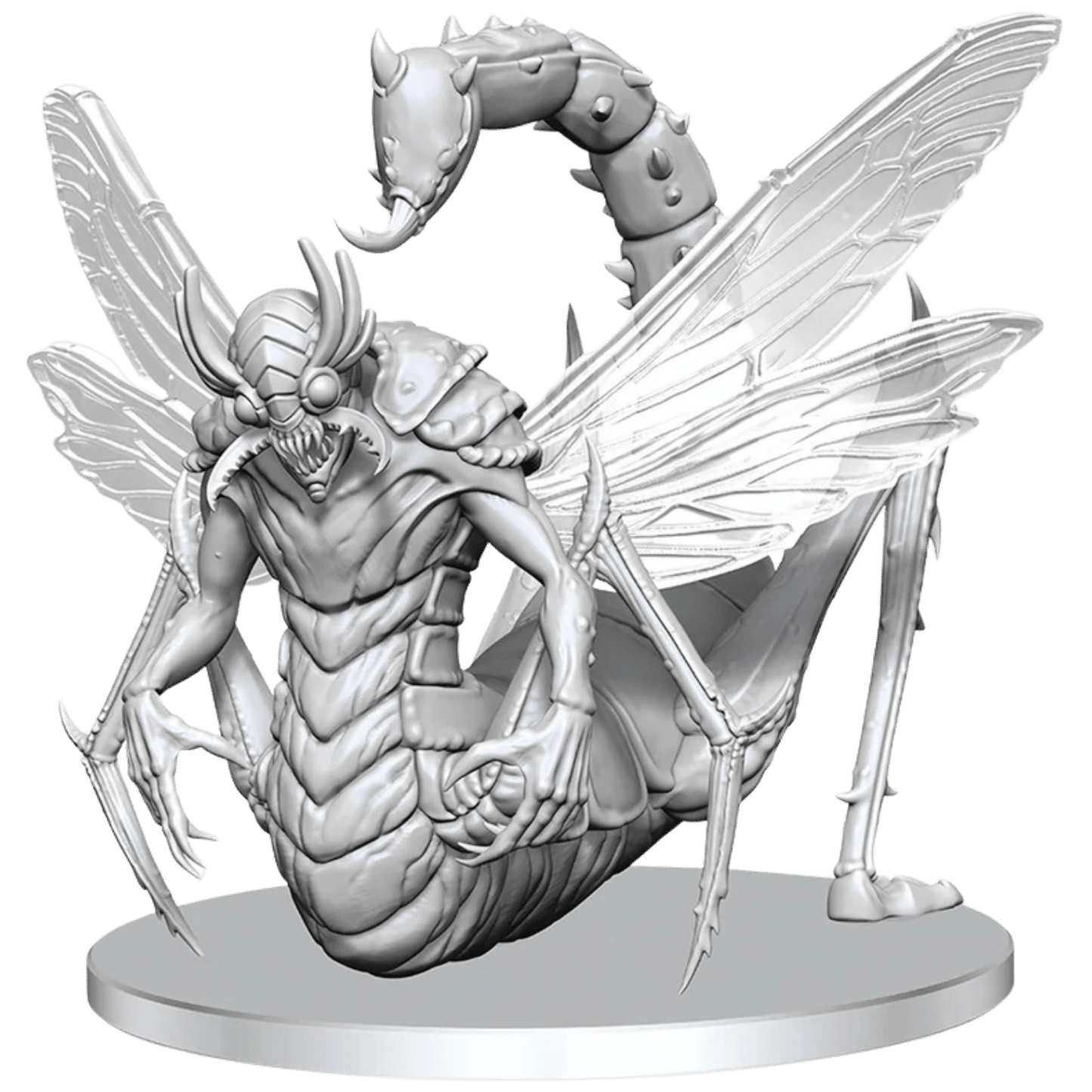 Pathfinder Battles Deep Cuts Miniatures - Unpainted: Derakni (Locust Demon)