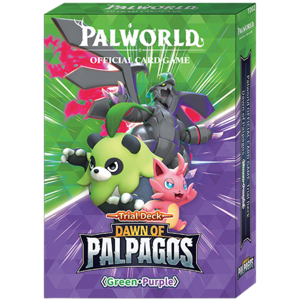 Palworld Official Card Game: Dawn of Palpagos Trial Deck - Green/Purple