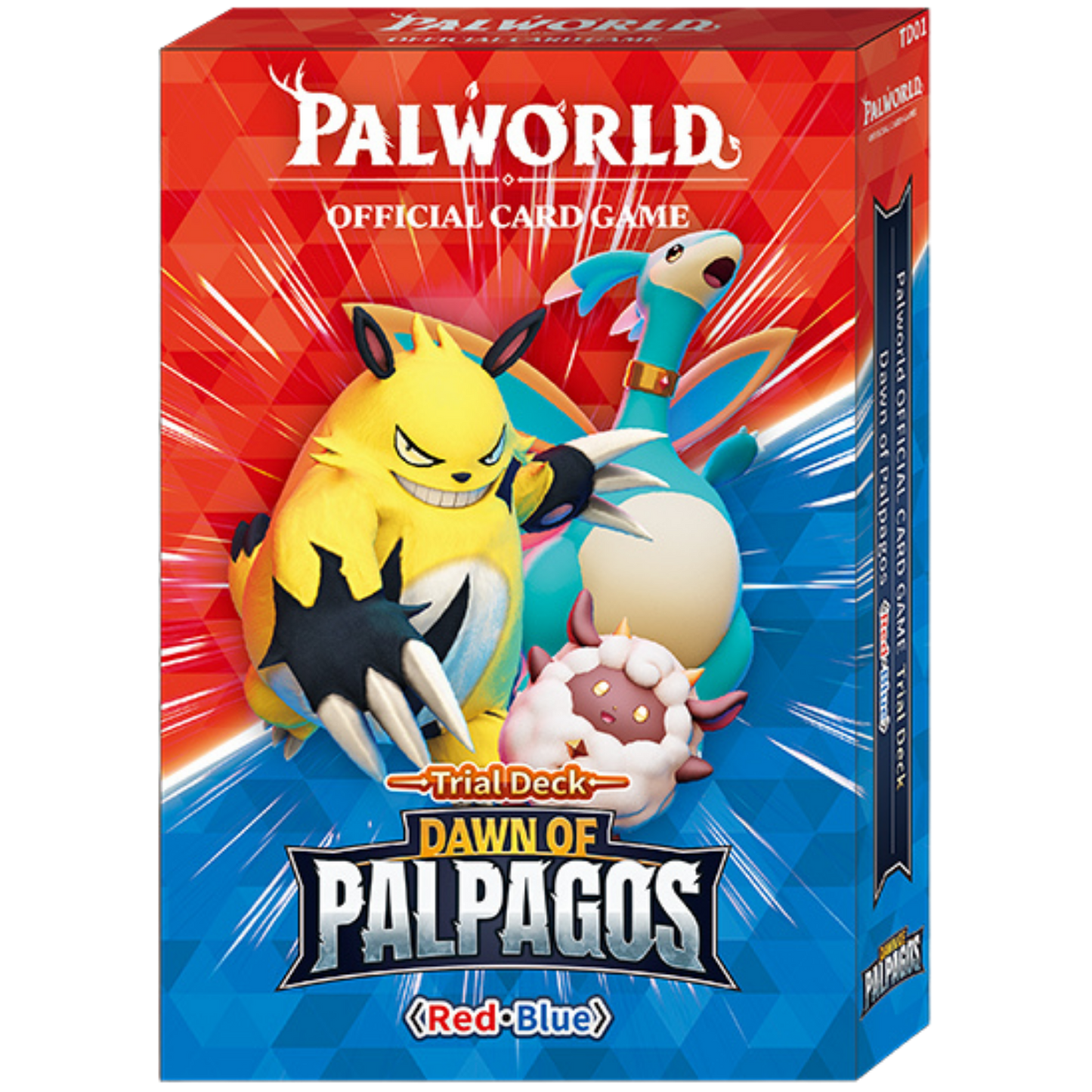 Palworld Official Card Game: Dawn of Palpagos Trial Deck - Red/Blue