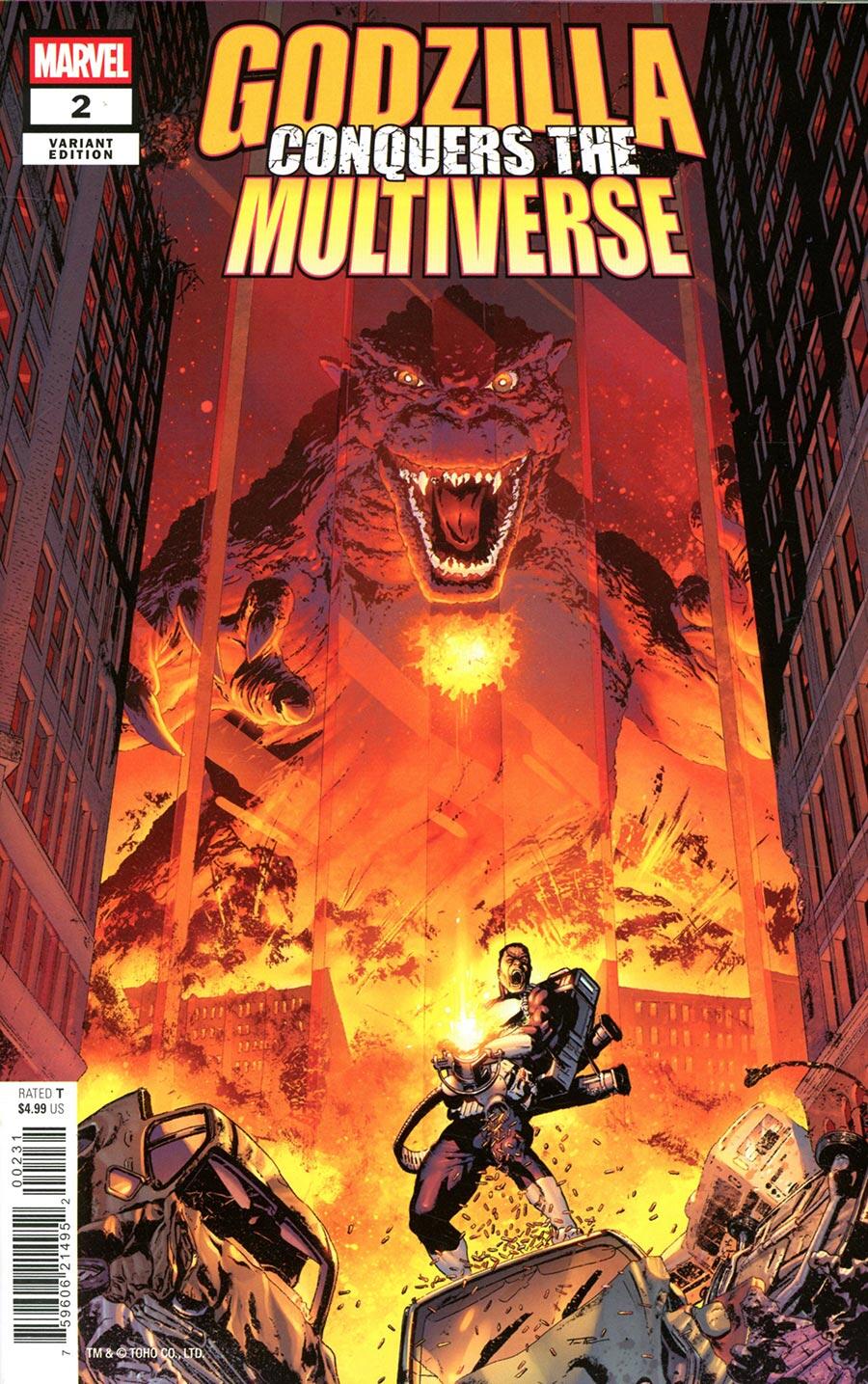 Godzilla Conquers The Multiverse #2 Tony Parker Variant