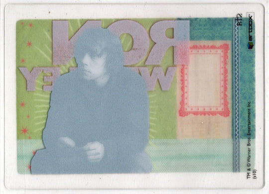 Harry Potter And The Deathly Hallows Part 1 Clear Acetate Box Topper Card BT2