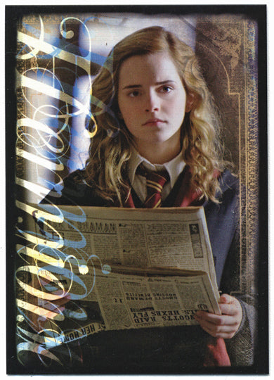 Harry Potter And The Half-Blood Prince Prismatic Foil Puzzle Card R7