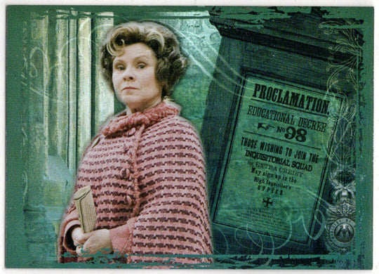 Harry Potter And The Order Of The Phoenix Update Prismatic Foil Puzzle Card R9