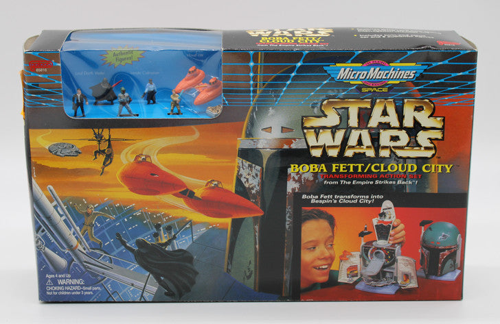 1994 Micro Machines Star Wars Boba Fett/Cloud City Transforming Action Set