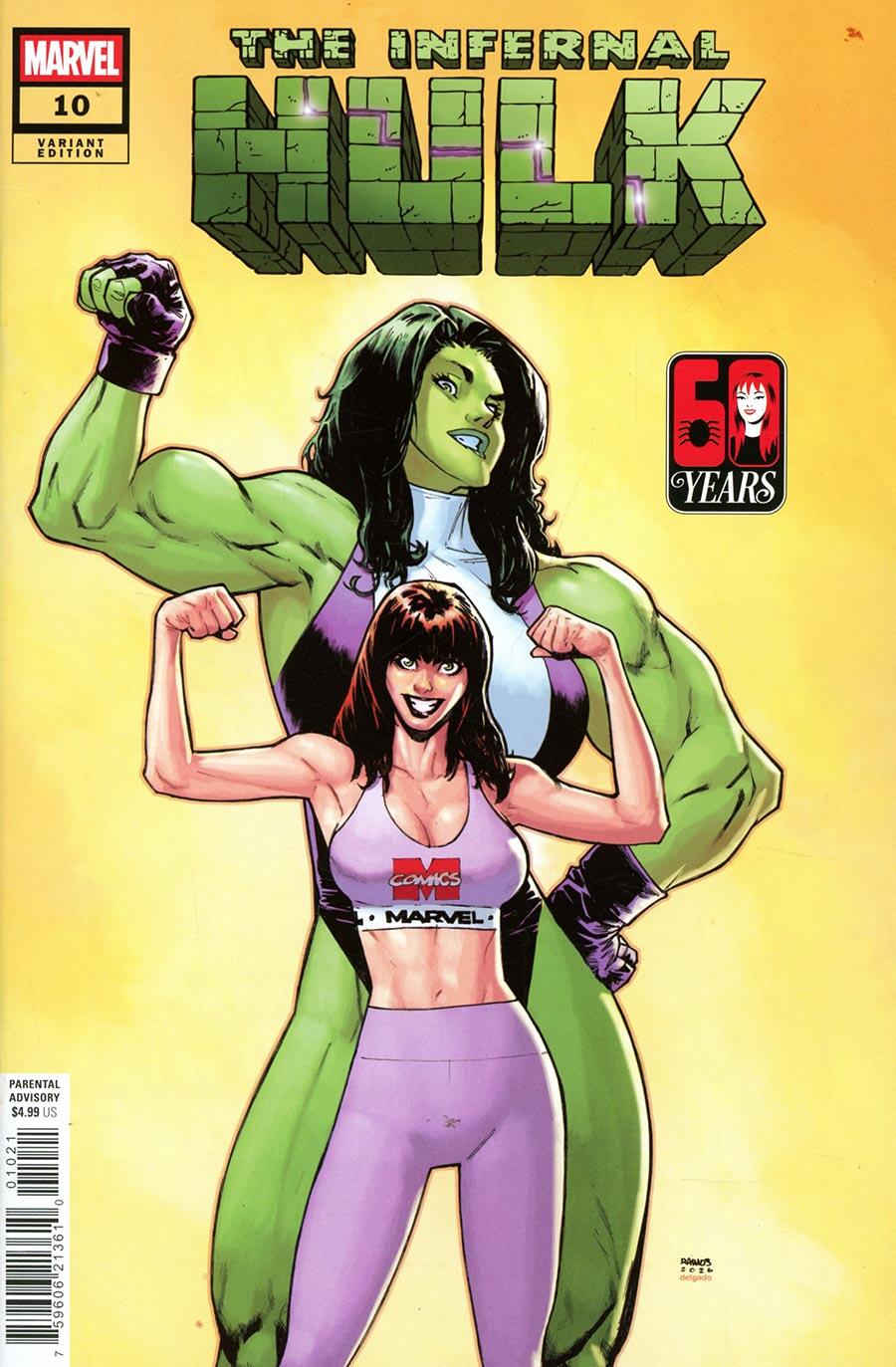 Infernal Hulk #10 Humberto Ramos Mary Jane Watson Variant