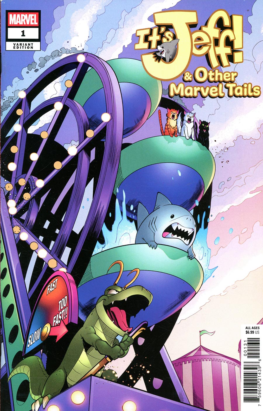 It's Jeff & Other Marvel Tails #1 Bob Quinn Variant
