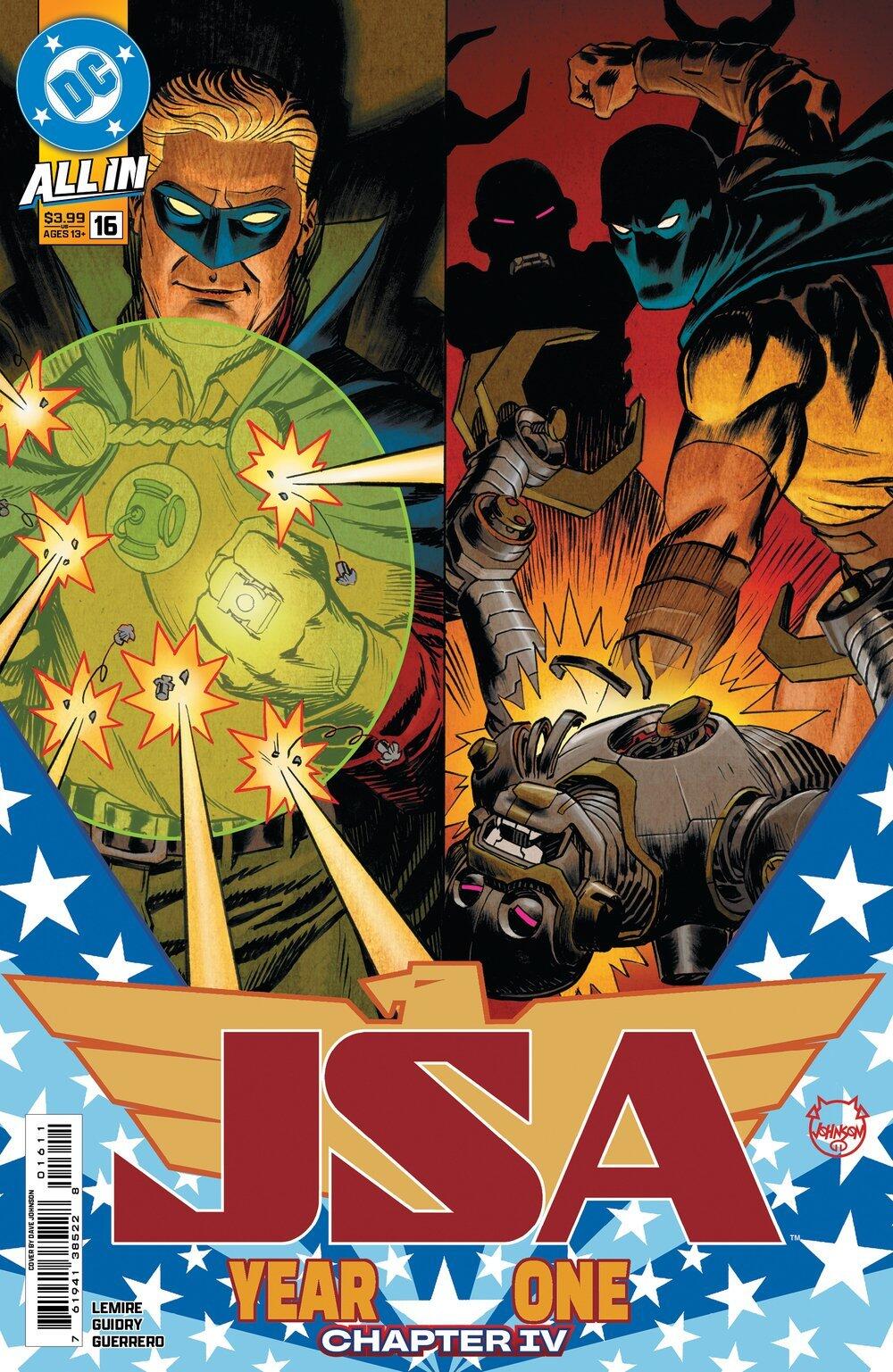 JSA #16 Cover A Dave Johnson