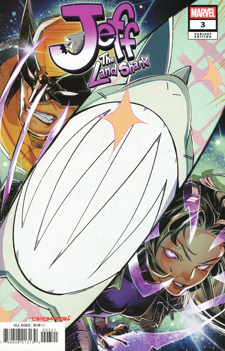 Jeff The Land Shark #3 Tokitokoro Variant