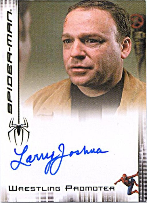 Spider-Man 3 Movie Larry Joshua Autograph Card