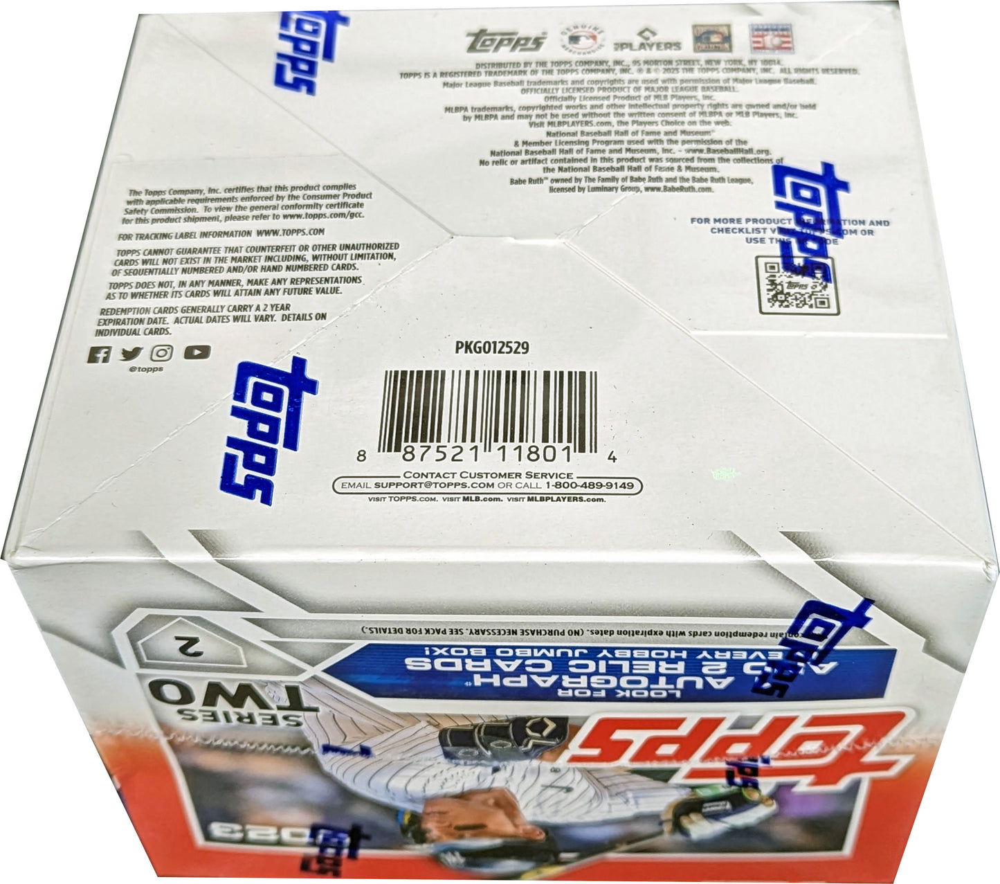 2023 Topps Baseball Series 2 Jumbo HTA Card Box