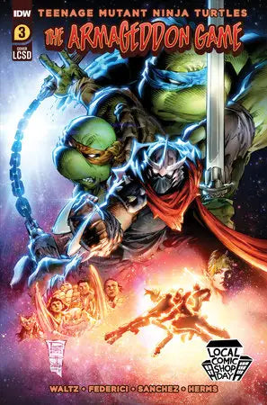 Local Comic Shop Day 2022 Teenage Mutant Ninja Turtles Armageddon Game #3 Variant