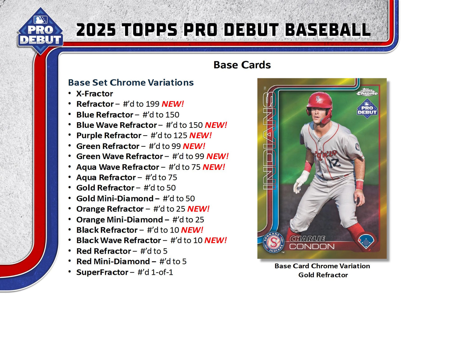 2025 Topps Pro Debut Baseball Hobby Jumbo Box