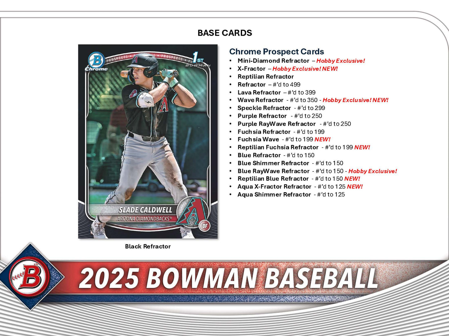 2025 Topps Bowman Baseball Hobby Box