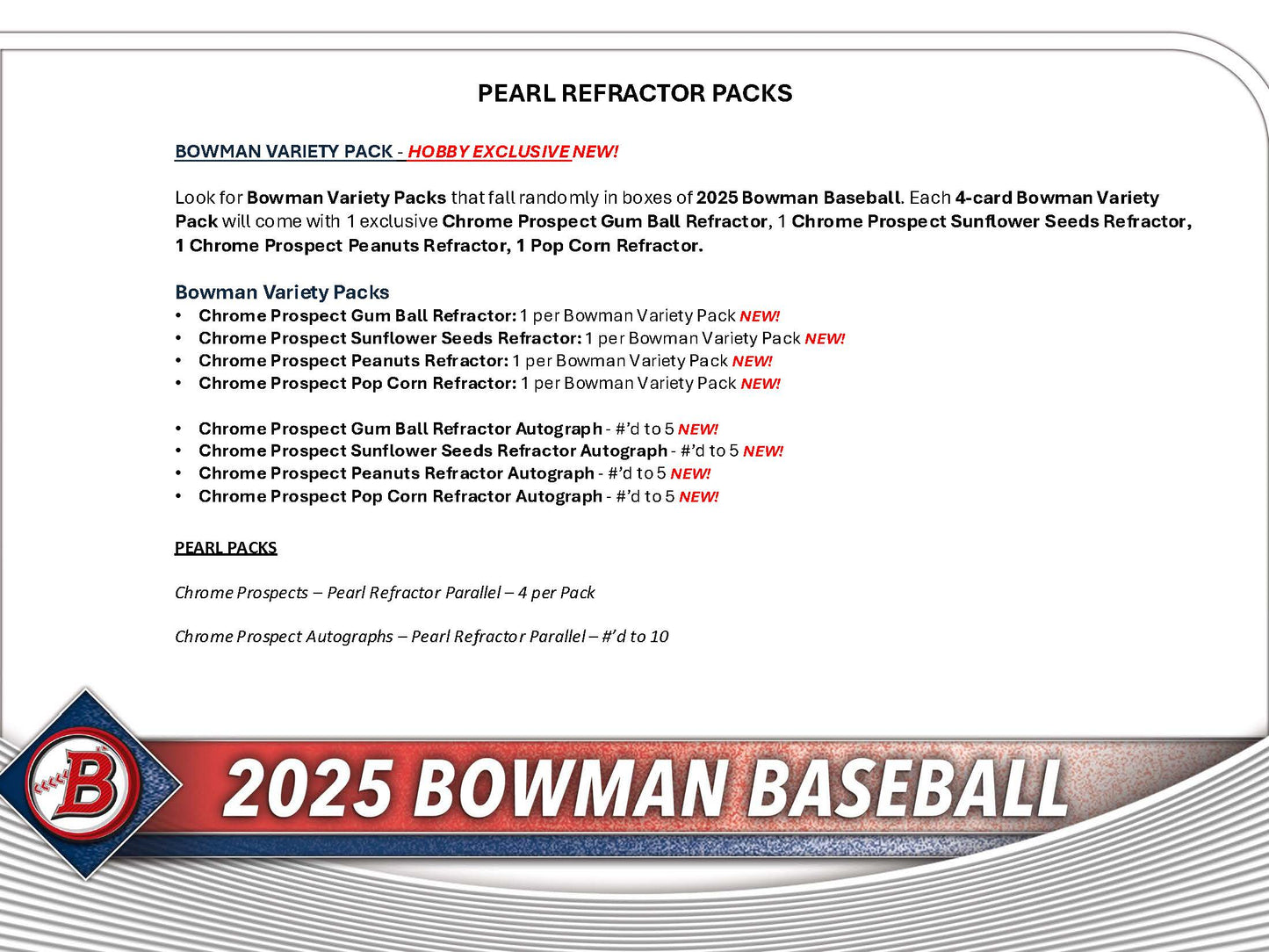 2025 Topps Bowman Baseball Hobby Box