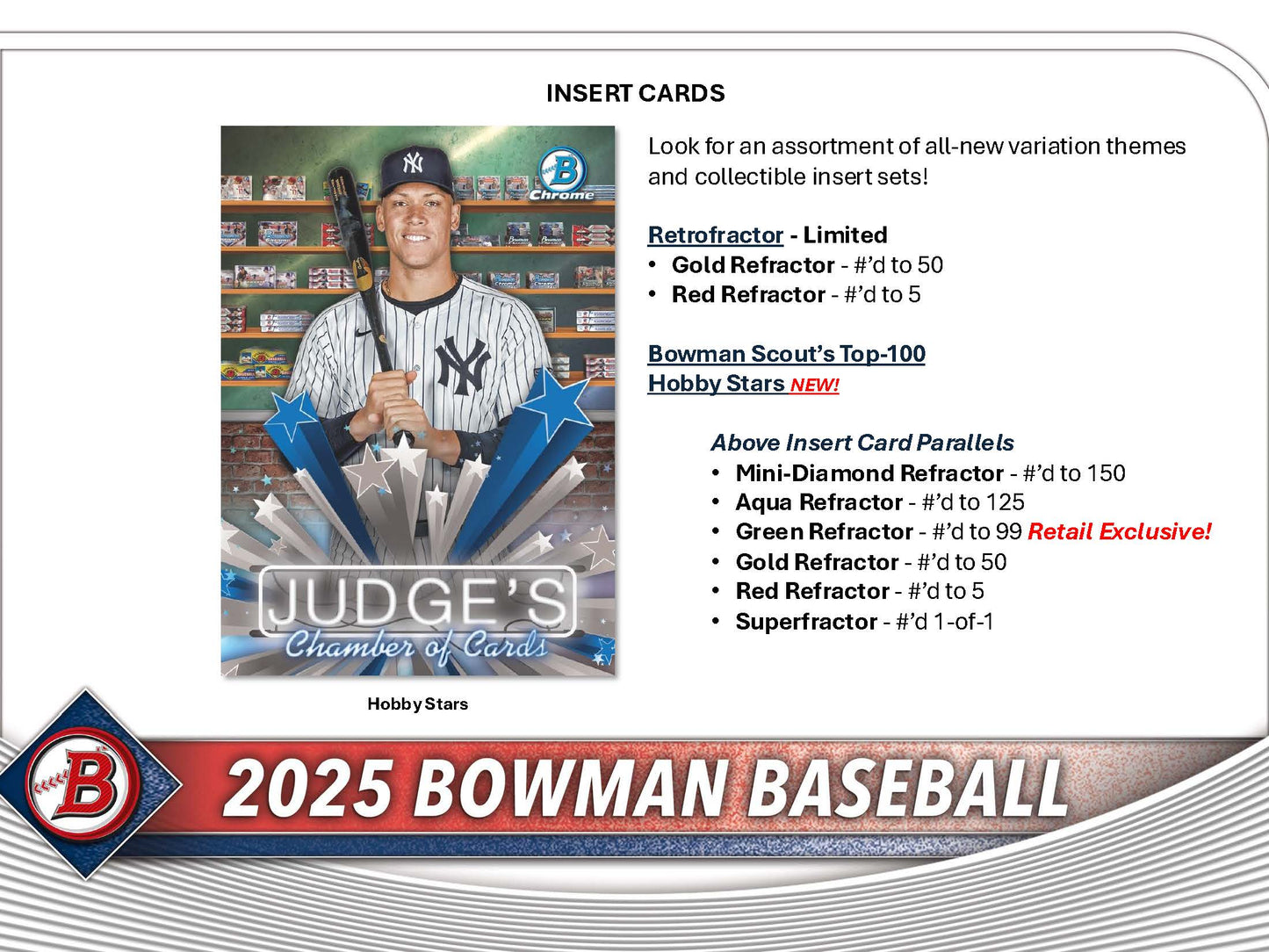 2025 Topps Bowman Baseball Mega Box