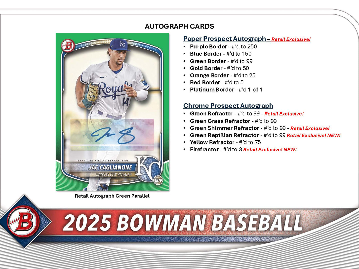 2025 Topps Bowman Baseball Mega Box