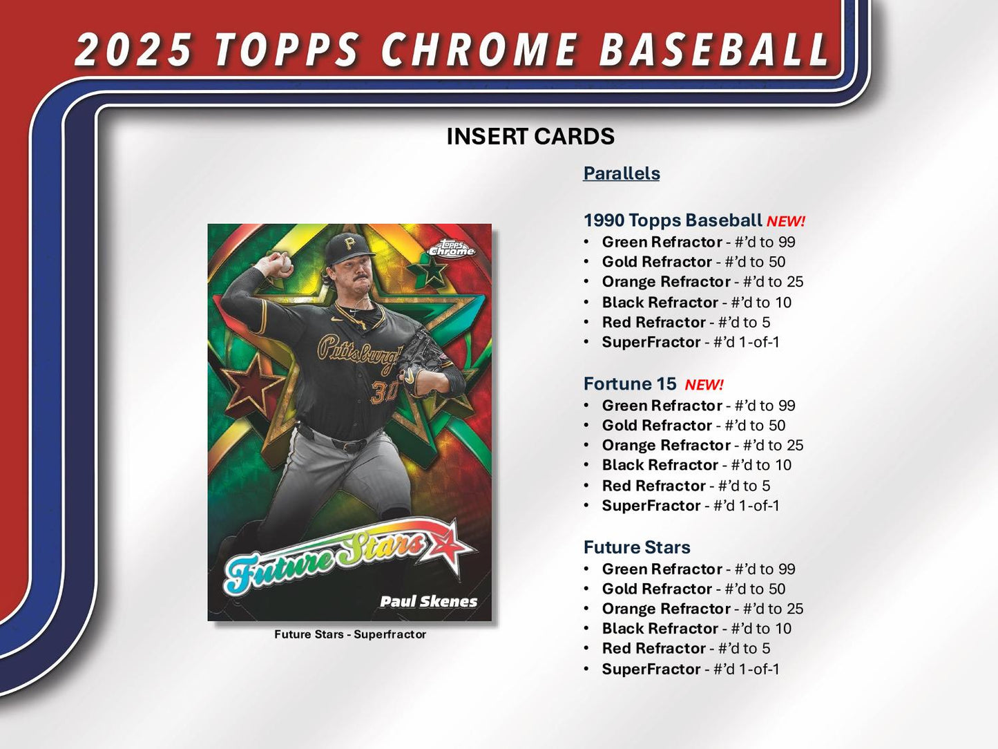 2025 Topps Chrome Baseball Hobby Pack