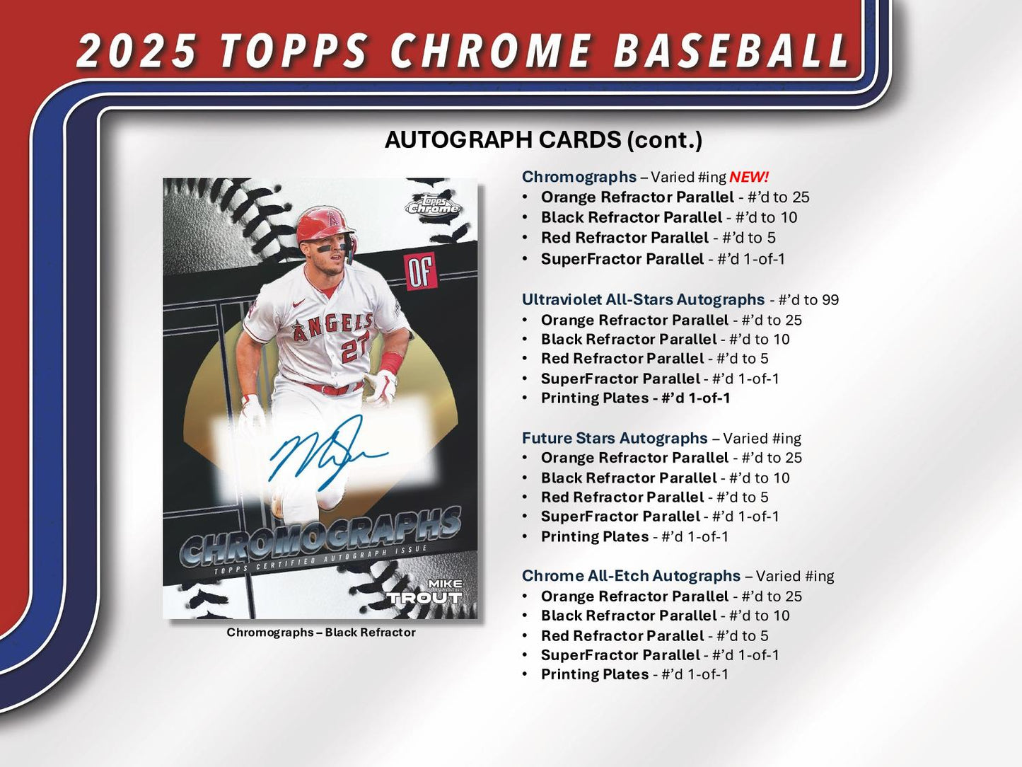 2025 Topps Chrome Baseball Hobby Pack