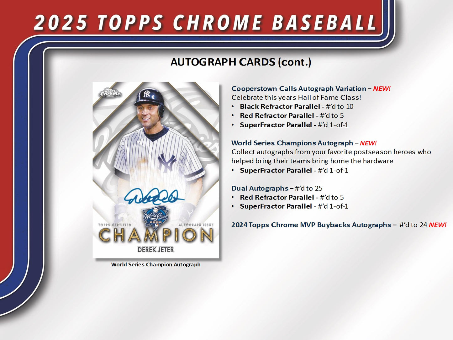 2025 Topps Chrome Baseball Mega Box