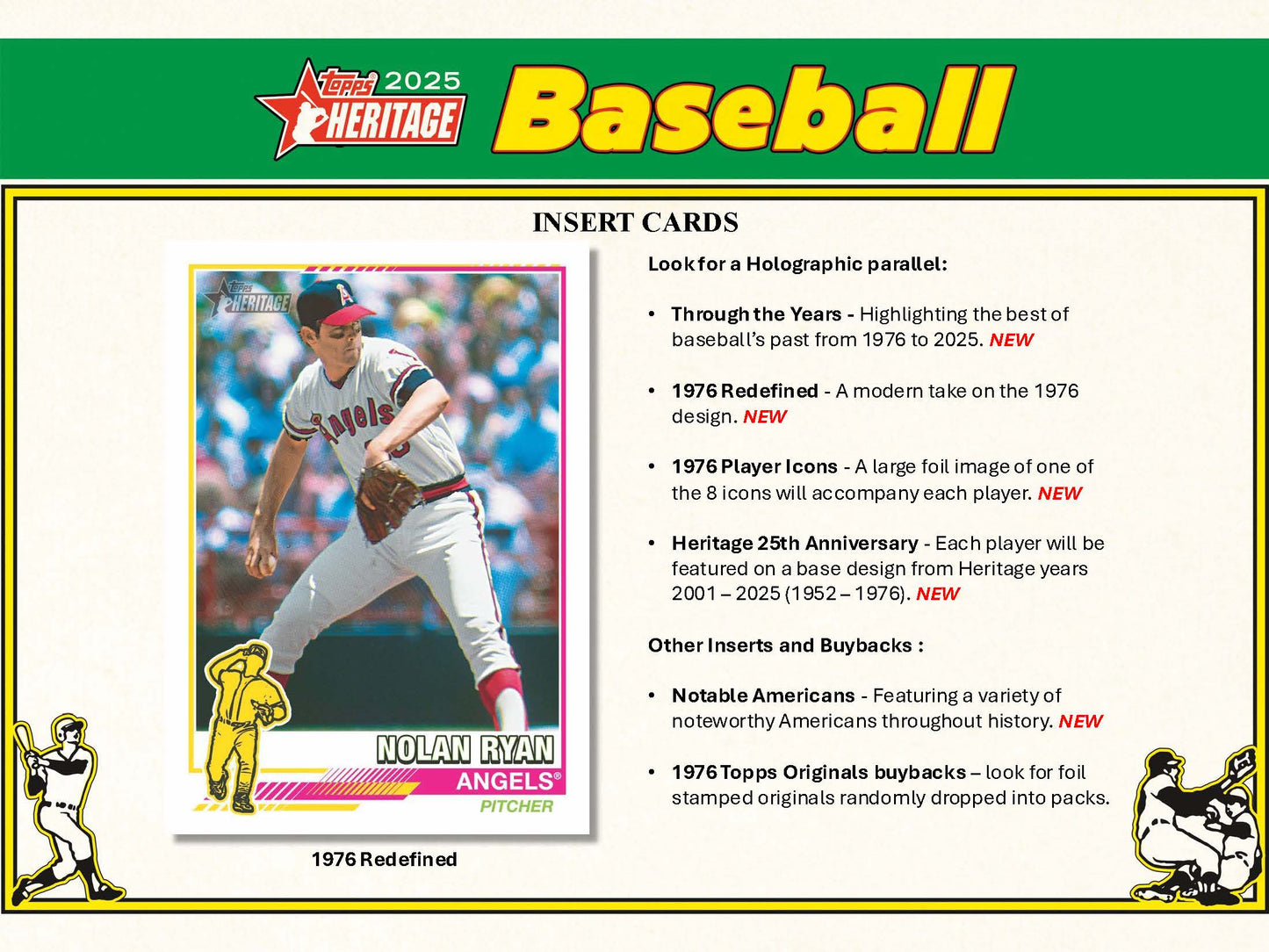 2025 Topps Heritage Baseball Value Blaster Box