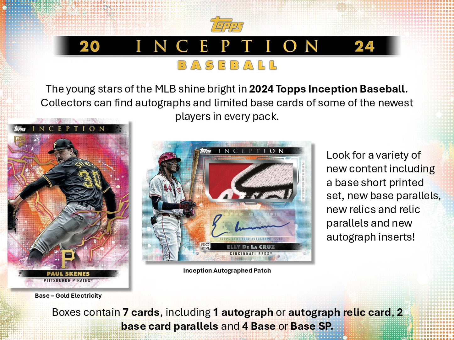 2024 Topps Inception Baseball Hobby Box