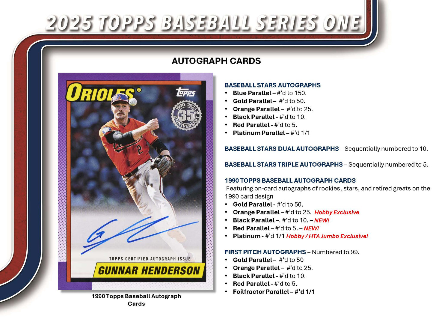 2025 Topps Series 1 Baseball HTA Jumbo Pack