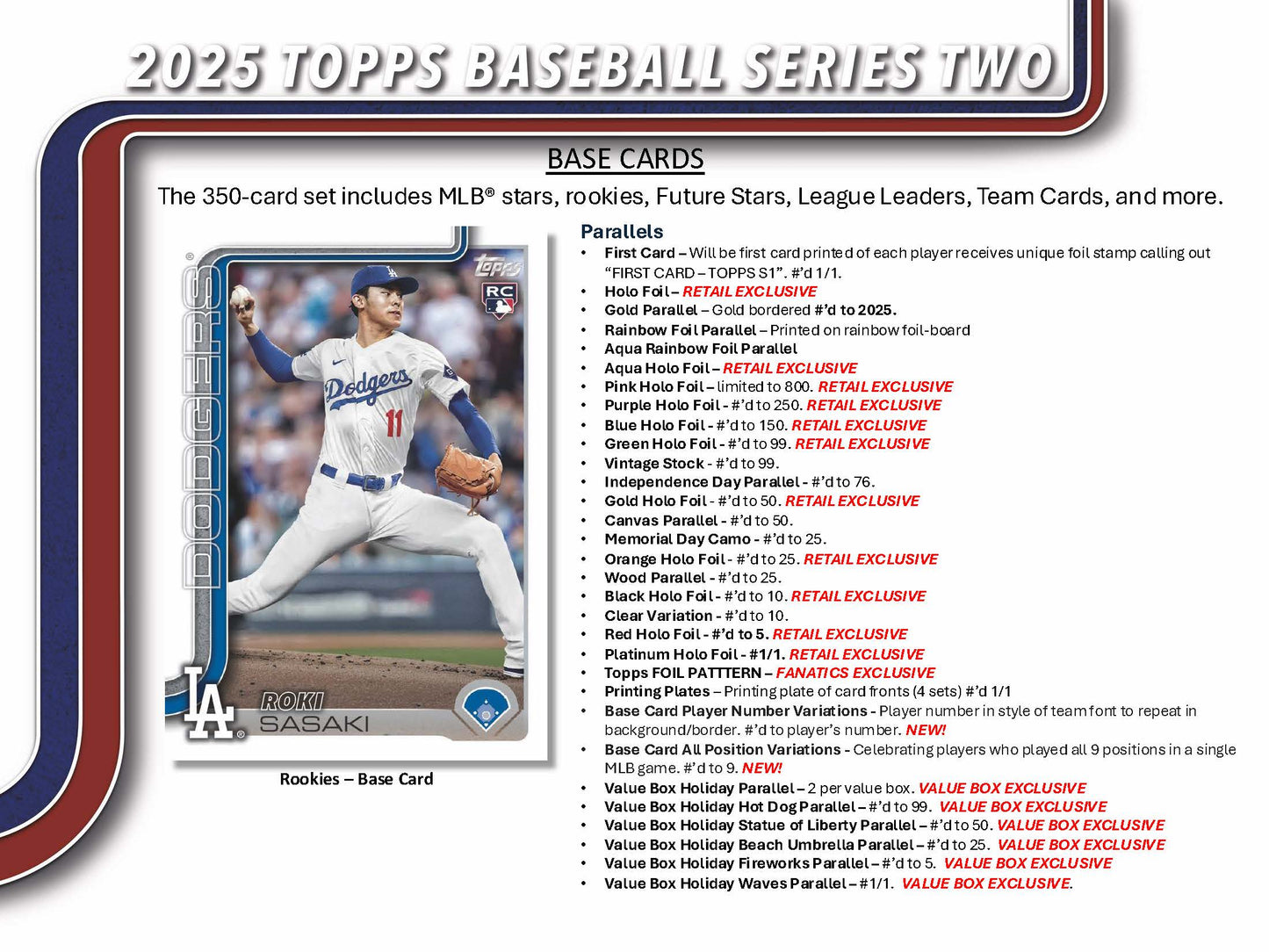 2025 Topps Series 2 Baseball Value Blaster Box