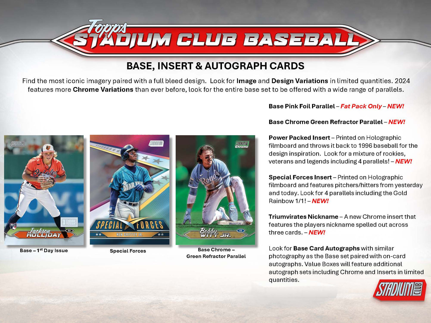 2024 Topps Stadium Club Baseball Value Box