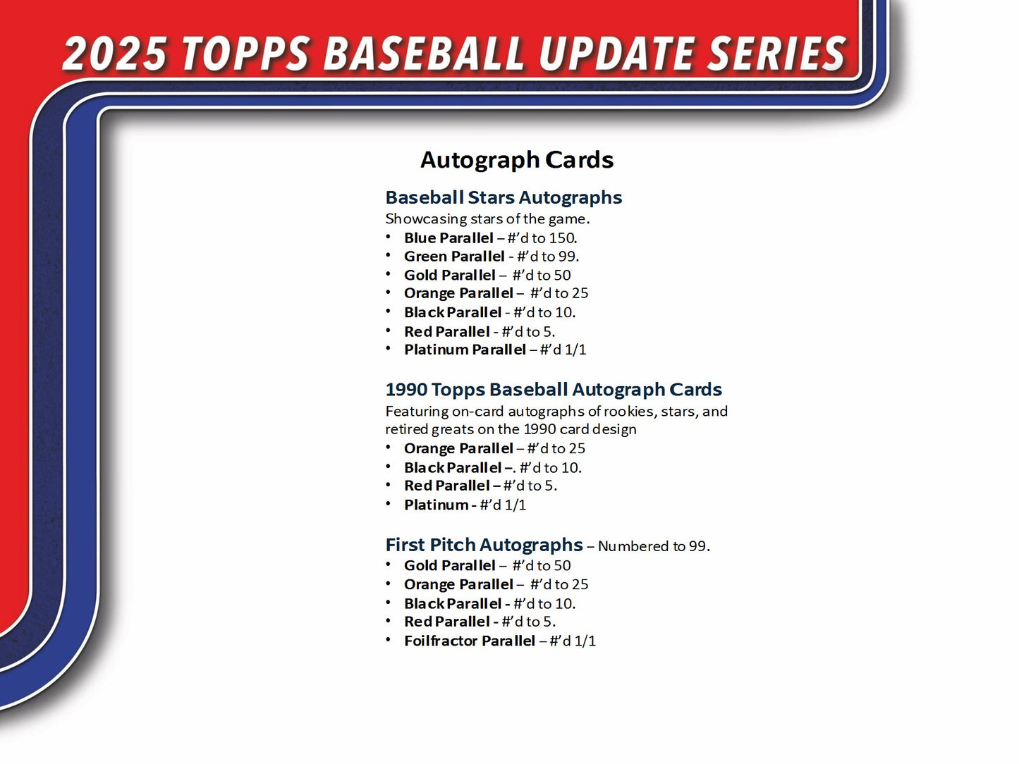 2025 Topps Update Baseball HTA Jumbo Box