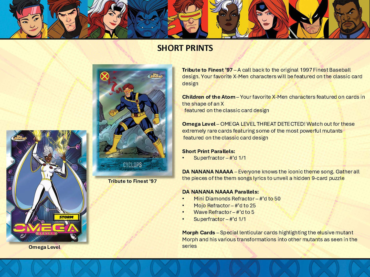 2025 Topps Marvel X-Men '97 Finest Hobby Box