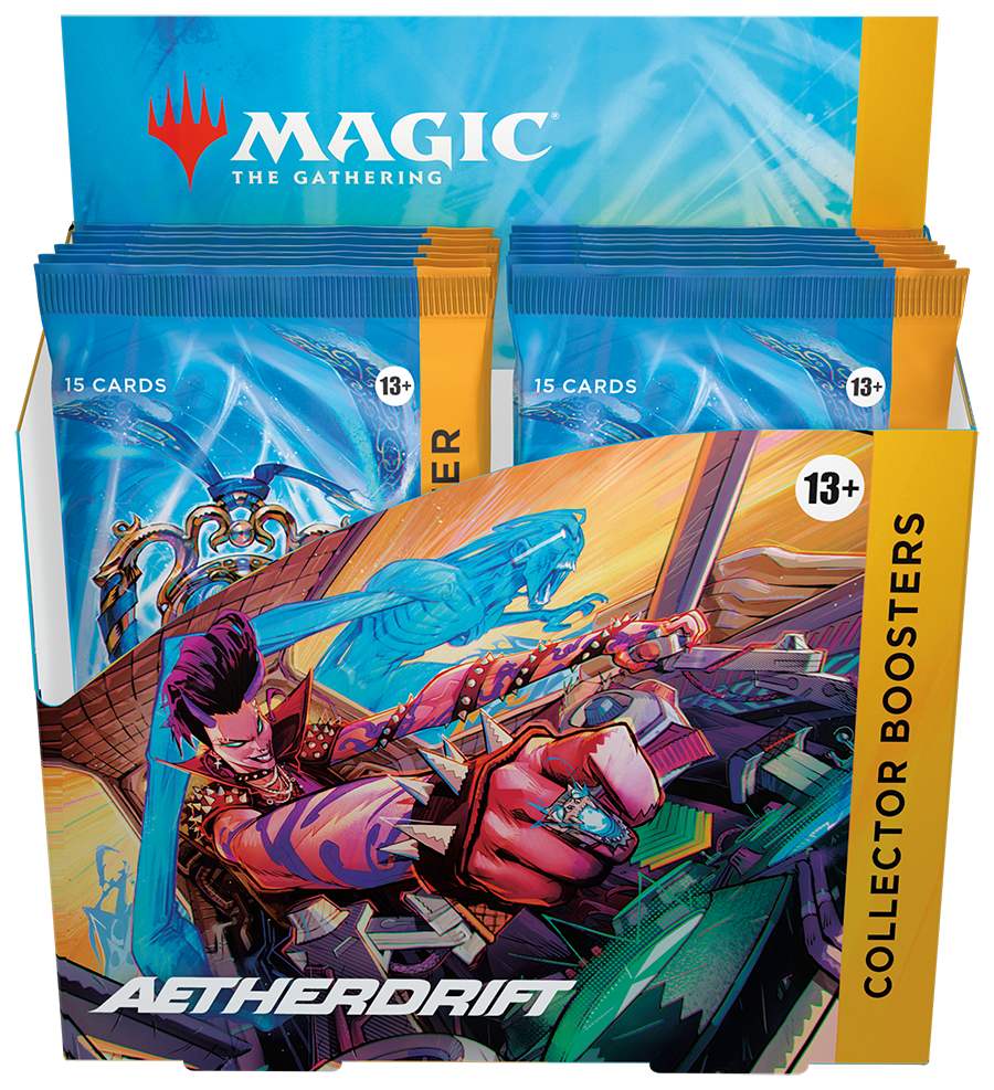 Magic: The Gathering MTG Aetherdrift - Collector Booster Display