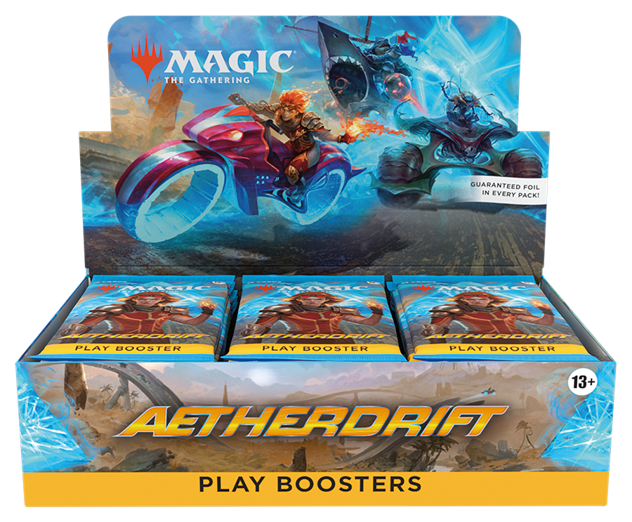 Magic: The Gathering MTG Aetherdrift - Play Booster Display