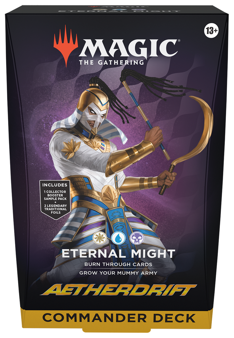 2025 MTG Aetherdrift - Eternal Might Commander Deck