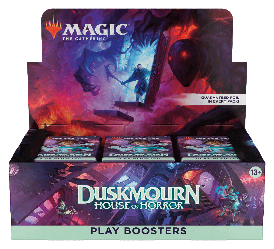 Magic: The Gathering MTG Duskmourn: House of Horror - Play Booster Display