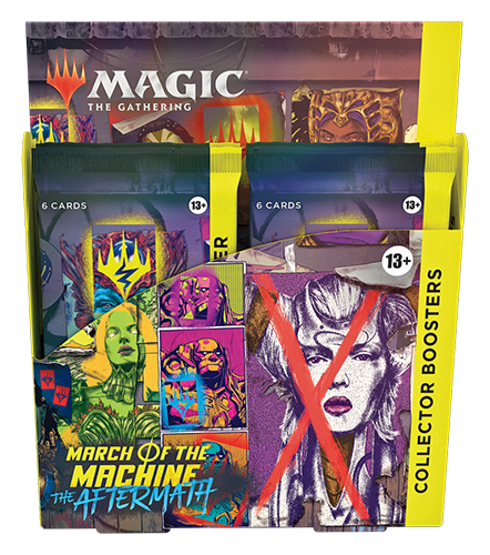 Magic: The Gathering MTG March of the Machine: The Aftermath - Collector Booster Display